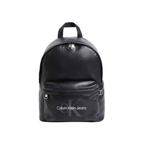 Calvin Klein MONOGRAM SOFT CAMPUS BP40 Siyah Erkek Sırt Çantası