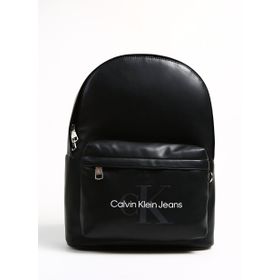 Calvin Klein MONOGRAM SOFT CAMPUS BP40 Siyah Erkek Sırt Çantası