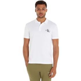 Calvin Klein Monologo Polo Beyaz Erkek T-shirt