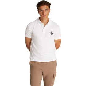 Calvin Klein Monologo Polo Beyaz Erkek T-shirt