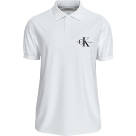 Calvin Klein Monologo Polo Beyaz Erkek T-shirt