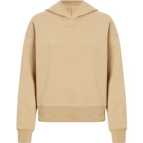 Calvin Klein Nano Logo Relaxed Hoodie Kahverengi Kadın Sweatshirt