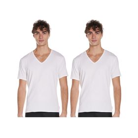 Calvin Klein NB1104-100 Beyaz 2'li Erkek Atlet