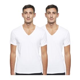 Calvin Klein NB1104-100 Beyaz 2'li Erkek Atlet