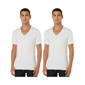 Calvin Klein NB1104-100 Beyaz 2'li Erkek Atlet