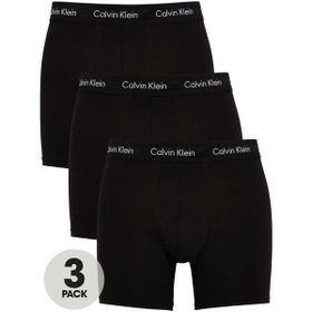 Calvin Klein NB1770A-XWB Siyah 3'lü Erkek Boxer