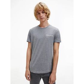 Calvin Klein PRE18KJ30J307852-CK039 Gri Erkek T-shirt