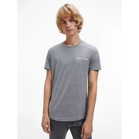 Calvin Klein PRE18KJ30J307852-CK039 Gri Erkek T-shirt