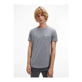 Calvin Klein PRE18KJ30J307852-CK039 Gri Erkek T-shirt
