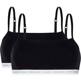 Calvin Klein QF6040E-001 Siyah 2'li Kadın Bralet Spor Atleti