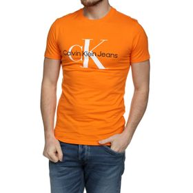 Calvin Klein Seasonal Monologo Tee Turuncu Erkek T-shirt