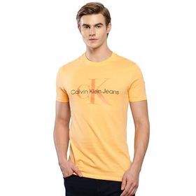 Calvin Klein Seasonal Monologo Tee Turuncu Erkek T-shirt