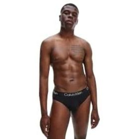 Calvin Klein Siyah 3'lü Slip Erkek Boxer