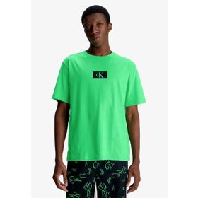 Calvin Klein S/S Crew Neck Beyaz Erkek T-shirt