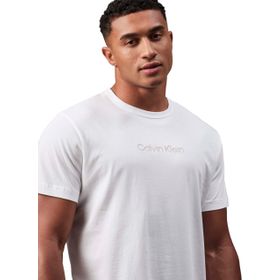 Calvin Klein S/S Crew Neck Beyaz Erkek T-shirt