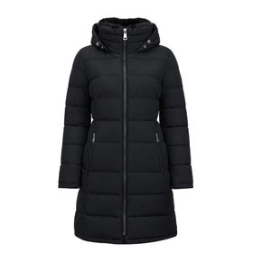 Calvin Klein Stretch Outerwear CW533832-BLK Siyah Kadın Mont