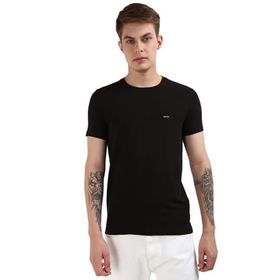 Calvin Klein Stretch Slim Fit Siyah Erkek T-shirt