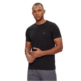 Calvin Klein Stretch Slim Fit Siyah Erkek T-shirt