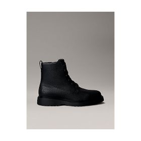 Calvin Klein Tumbled Leather Chelsea YM0YM013740GJ Deri Siyah Erkek Bot