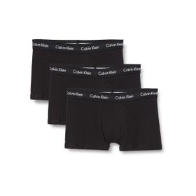 Calvin Klein U2664G Siyah Düşük Bel 3'lü Erkek Boxer