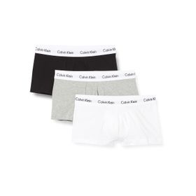 Calvin Klein U2664G Siyah Düşük Bel 3'lü Erkek Boxer