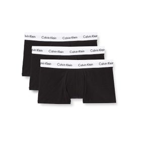 Calvin Klein U2664G Siyah Düşük Bel 3'lü Erkek Boxer