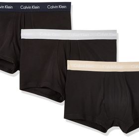 Calvin Klein U2664G Siyah Düşük Bel 3'lü Erkek Boxer
