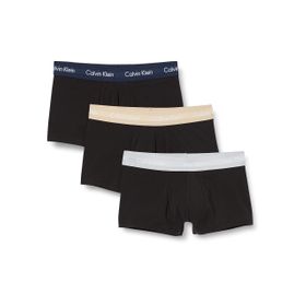 Calvin Klein U2664G Siyah Düşük Bel 3'lü Erkek Boxer