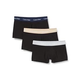 Calvin Klein U2664G Siyah Düşük Bel 3'lü Erkek Boxer