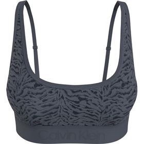 Calvin Klein Unlined Bralette Gri Kadın Bralet