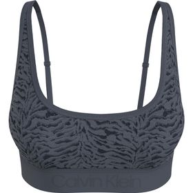 Calvin Klein Unlined Bralette Gri Kadın Bralet