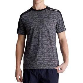 Calvin Klein Wo SS Tee Siyah Erkek T-shirt