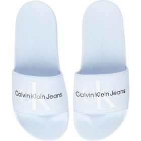 Calvin Klein YW0YW00103C1Q Mavi Kadın Terlik