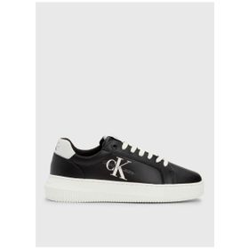 Calvin Klein YW0YW00823BDS Siyah Kadın Deri Sneaker