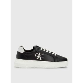 Calvin Klein YW0YW00823BDS Siyah Kadın Deri Sneaker