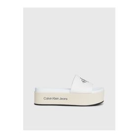 Calvin Klein YW0YW010360F9 Krem Kadın Terlik