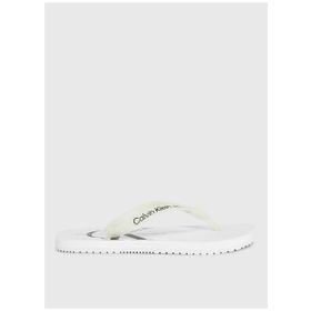 Calvin Klein YW0YW01246-YBR Beyaz Kadın Plaj Terliği