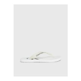 Calvin Klein YW0YW01246-YBR Beyaz Kadın Plaj Terliği