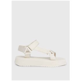 Calvin Klein YW0YW01353ACF Bej Kadın Sandalet