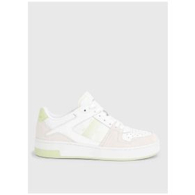 Calvin Klein YW0YW0144602U Beyaz Süet Kadın Sneaker