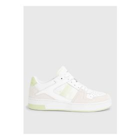 Calvin Klein YW0YW0144602U Beyaz Süet Kadın Sneaker