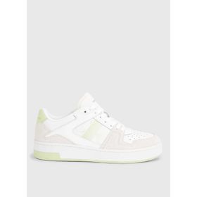 Calvin Klein YW0YW0144602U Beyaz Süet Kadın Sneaker