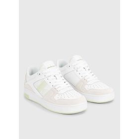Calvin Klein YW0YW0144602U Beyaz Süet Kadın Sneaker