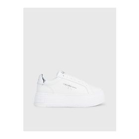 Calvin Klein YW0YW01457 01V Beyaz Gümüş Kadın Spor Ayakkabı