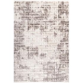 Çam Halı Eliza 4321 Gri 100x300 cm Enti Halı Modern Desenli Makine Halısı