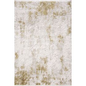 Çam Halı Eliza 4323 Sarı 120x180 cm Enti Halı Modern Desenli Makine Halısı