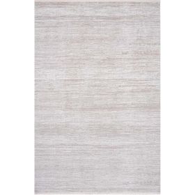 Çam Halı Enoks 6110 Krem 100x300 cm Romans Halı Modern Desenli Makine Halısı