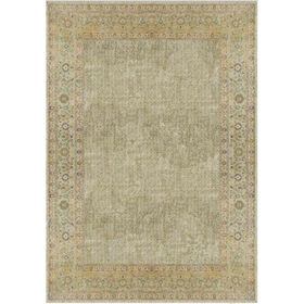 Çam Halı Gloria TD115 Su Yeşili Klasik Desen Dokuma Saçaklı Kilim