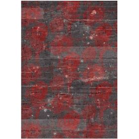 Çam Halı Gloria TD186 Kırmızı Modern Desen Dokuma Saçaklı Kilim