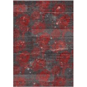 Çam Halı Gloria TD186 Kırmızı Modern Desen Dokuma Saçaklı Kilim